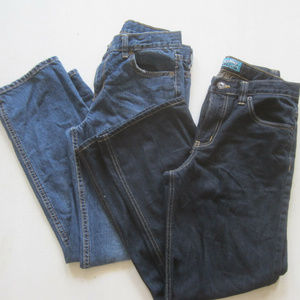 OLD NAVY Boys Jeans Size 12 14 LOT of 2